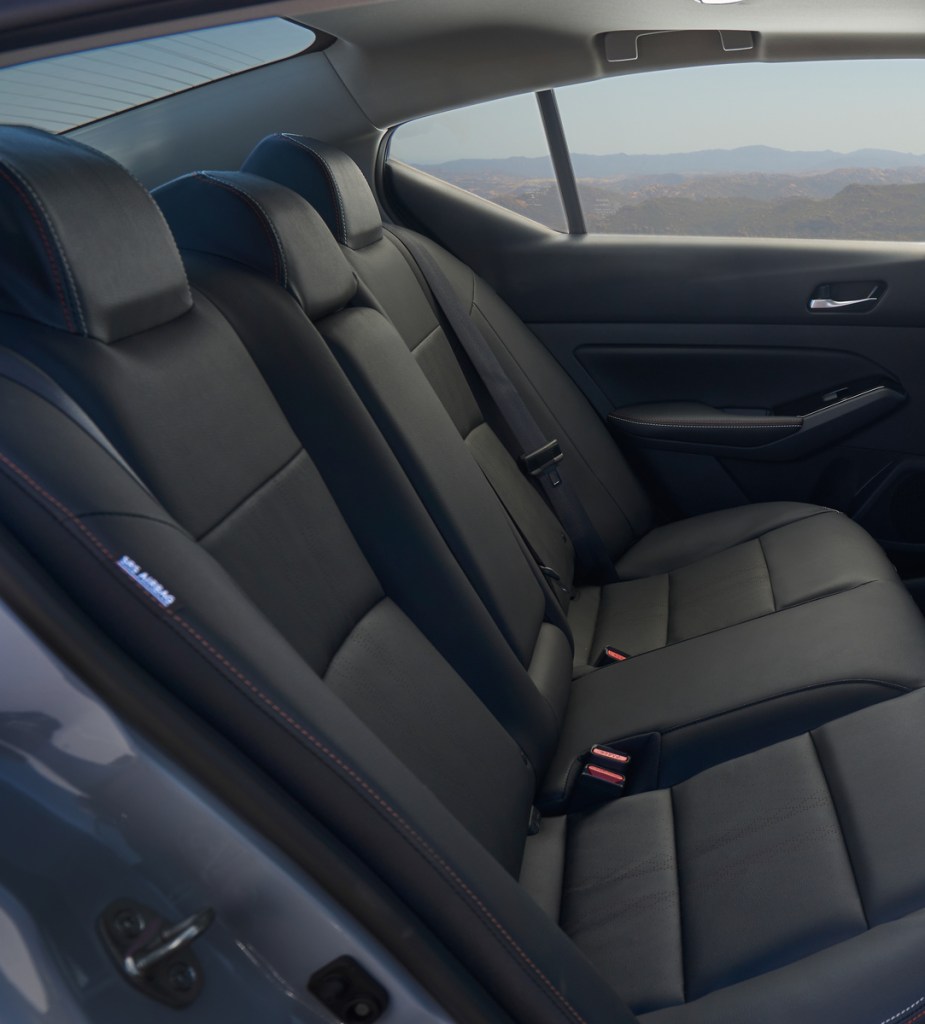 2022 Nissan Altima rear seat