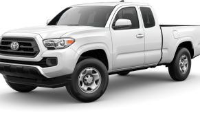 2022 Toyota Tacoma SR in white