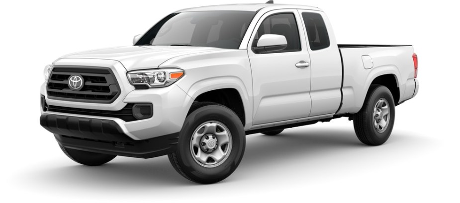 2022 Toyota Tacoma SR in white