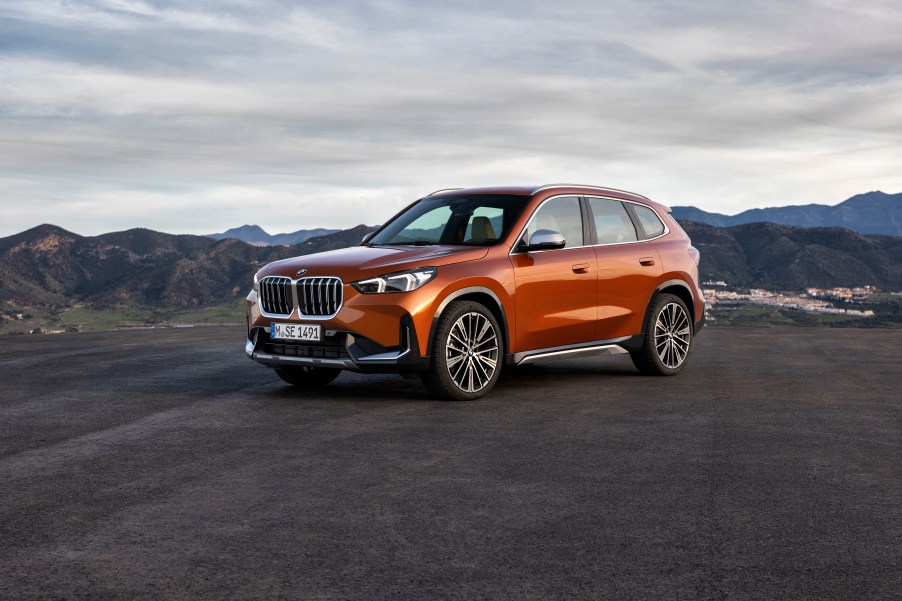 2023 BMW x1 in orange