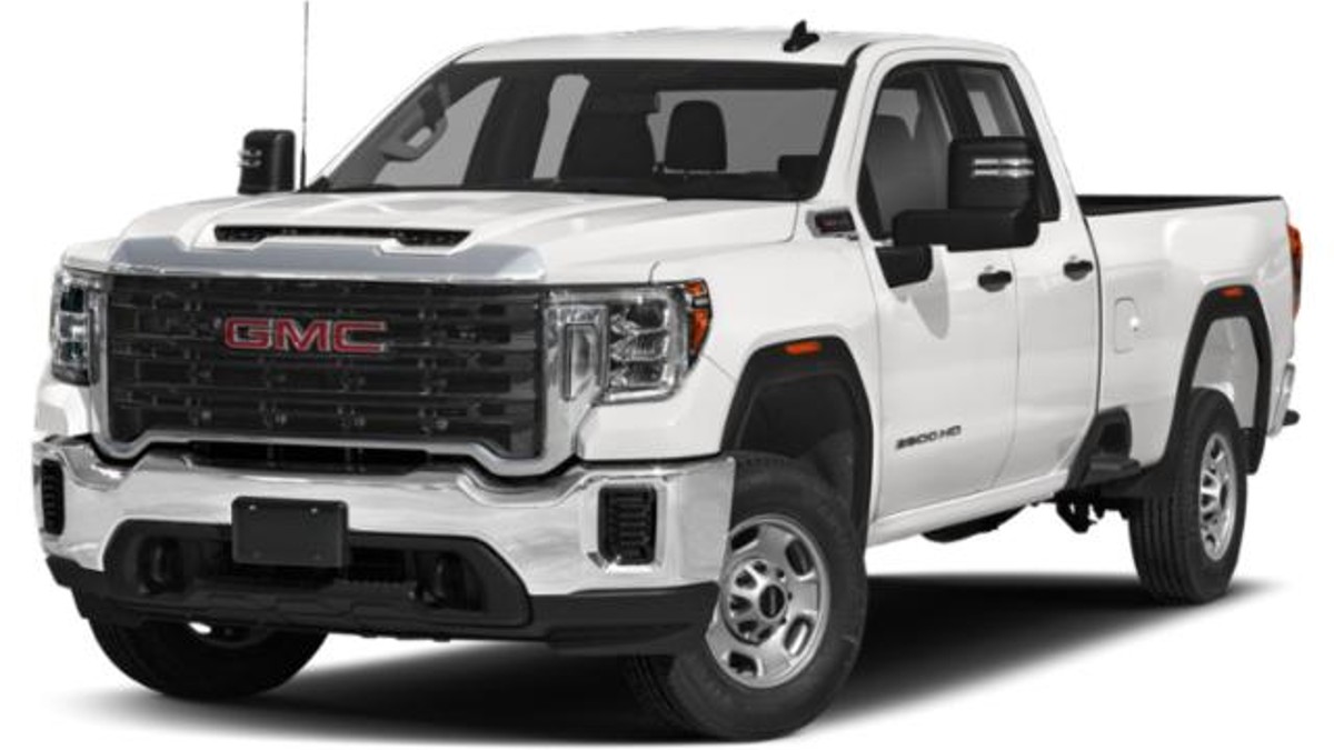 White Promo Shot of a 2023 GMC Sierra 2500HD