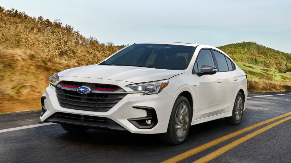 the 2023 subaru legacy, one of the sedans that can offer rear passenger more than enough legroom