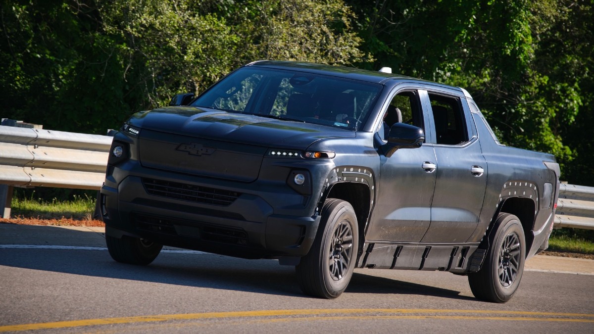 2024 Chevy Silverado EV Testing Truck