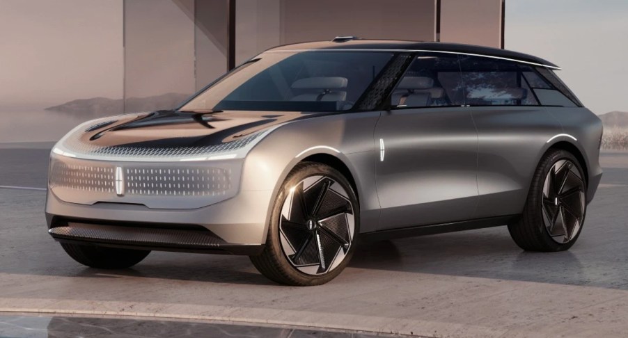 A gray 2025 Lincoln Star concept.