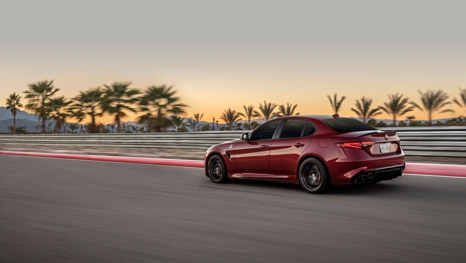 The 2023 Alfa Romeo Giulia will have an Estrema and Quadrifoglio trim.