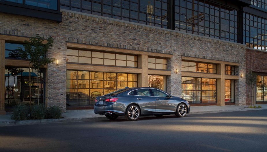 The Chevrolet Malibu like this one, is a cheap mid-size car.