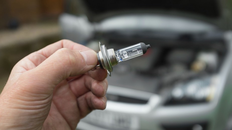 a replacement headlight bulb