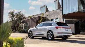 Luxury SUVs with the best safety packages like this Audi e-tron