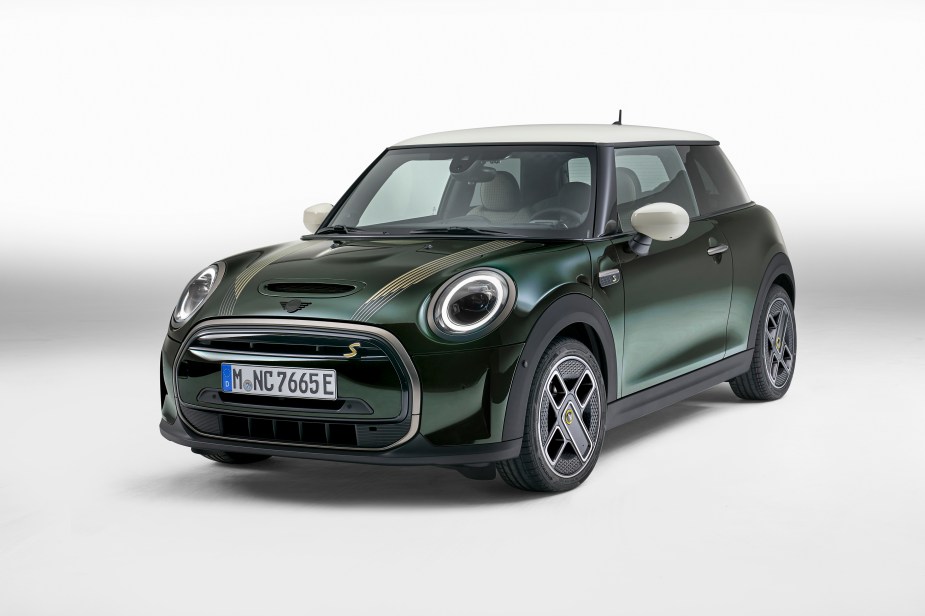 2023 MINI Cooper S High Resolution Edition in a press photo 