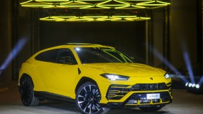 The quickest accelerating luxury SUVs include the 2019 Lamborghini Urus