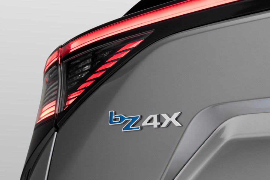 Toyota bZ4X what does bZ4X stand for