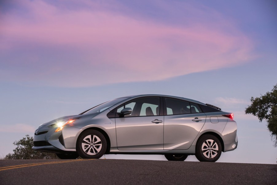 Toyota's most satisfying five-year-old hybrids include the Prius like this one