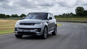 The new 2023 Land Rover Range Rover Sport P530 at the 2022 Goodwood Festival of Speed