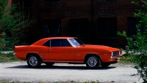 The 1969 Chevrolet Camaro like this one hosted a ZL1, which was the fastest Chevrolet Camaro of the decade.