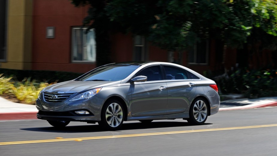 a 2014 hyundai sonata, a comfortable and modern car with surprising performance