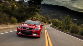 The Chevrolet SS is a fast V8 sedan that can go toe-to-toe with the Dodge Charger SRT8.