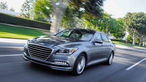 a 2016 hyundai genesis, a luxury sedan that is friendly on more budgets