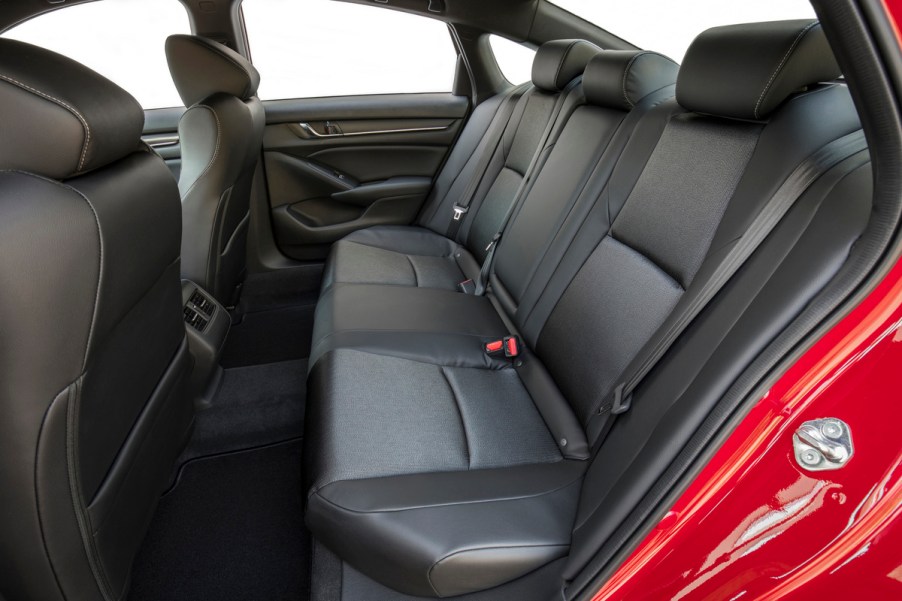 2022 Honda Accord rear seat