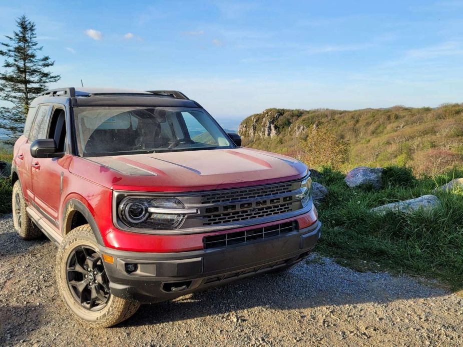 2021 Ford Bronco Sport off-roading 