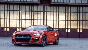 The Ford Mustang Shelby GT500 is one of the fastest ford mustangs out there.