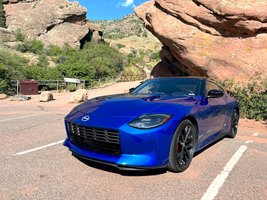 The 2023 Nissan Z parked in a spot