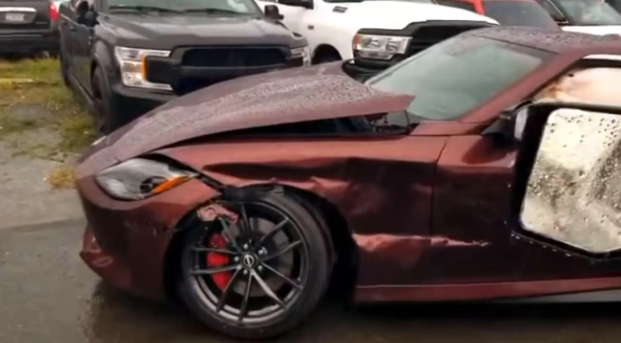 Crashed 2023 Nissan Z