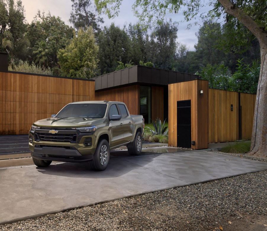 2023 Chevrolet Colorado parked outdoors.