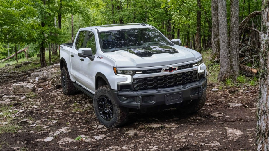 2023 Chevy Silverado 1500 ZR2 Bison off-roading