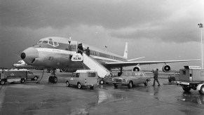 One of the older vintage airliners that could potentially be transformed into an RV.