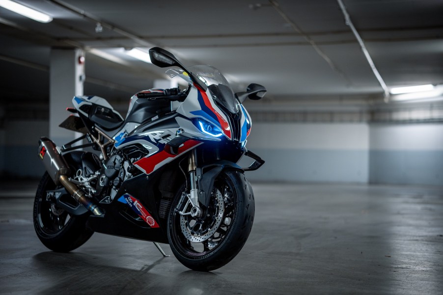 BMW S1000RR is one of the hardcore sportsbikes with more horsepower than a Mazda MX-5 Miata.