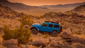 The coolest SUVs under $30,000 for 2022 includes the Jeep Wrangler like this one