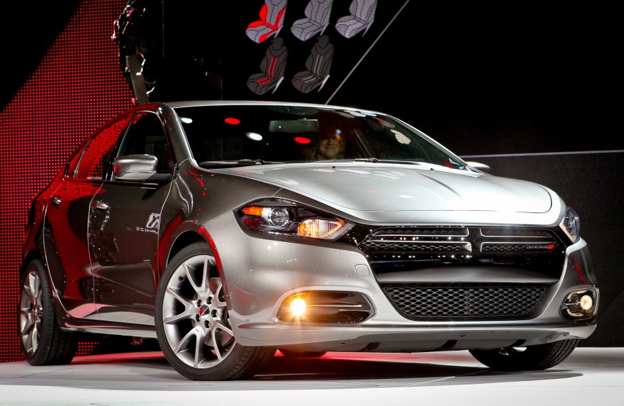 The Dodge Dart featured the Tigershark powerplant.