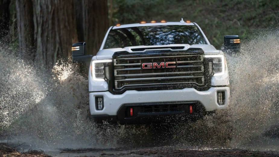 A 2022 GMC Sierra 2500 heavy-duty pickup is JD Power's best heavy-duty truck model. 