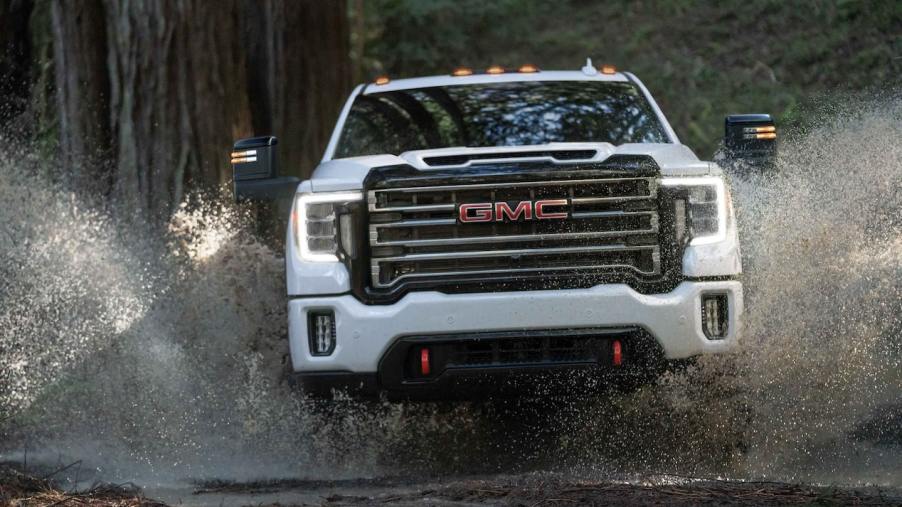 A 2022 GMC Sierra 2500 heavy-duty pickup is JD Power's best heavy-duty truck model.