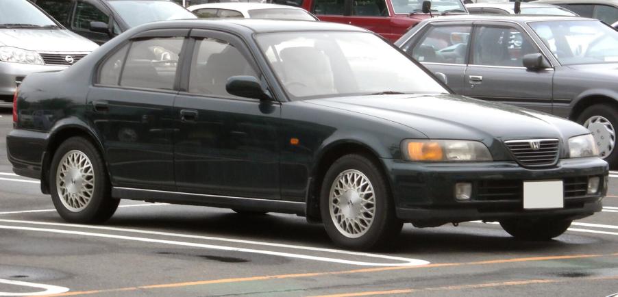 A front view of a 1994 Honda Rafaga