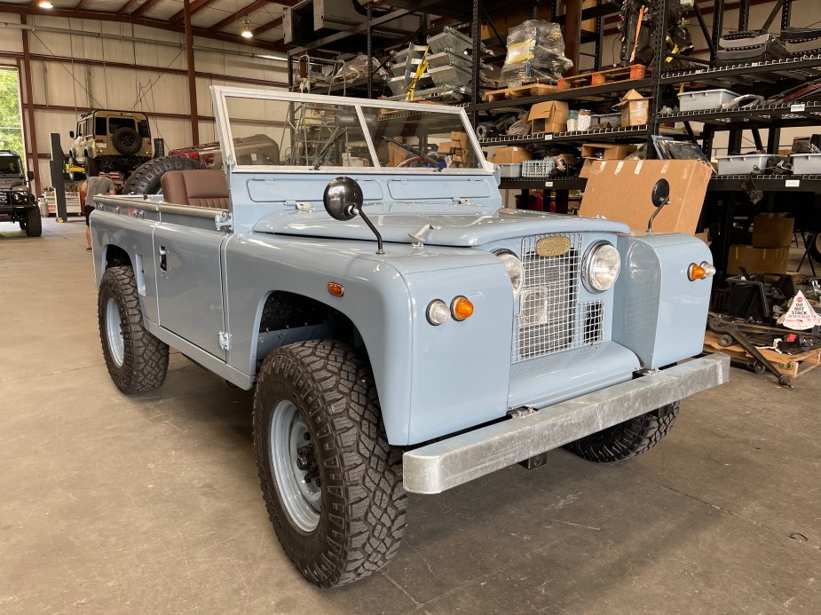 Restored Land Rover Series 88 by Himalaya