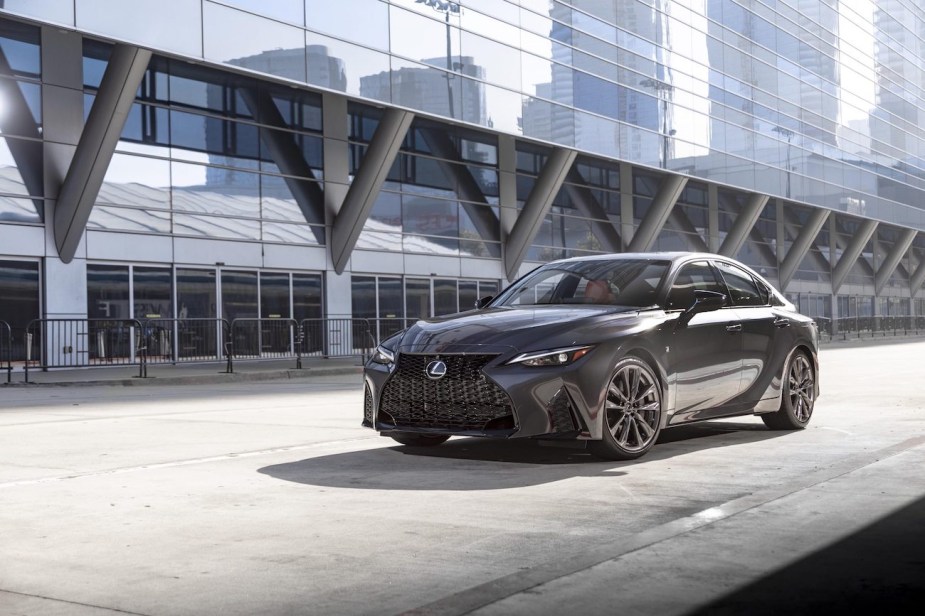 2022 Lexus IS 350 in black