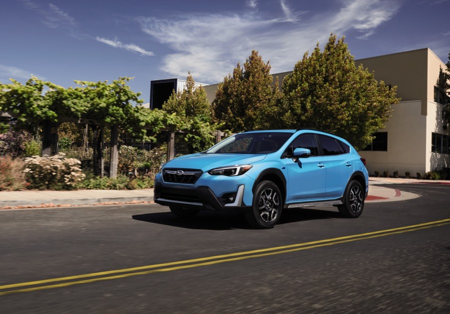 most satisfying SUVs that people love driving include this Subaru Crosstrek