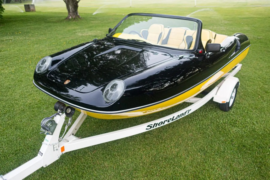 Porsche jet boat