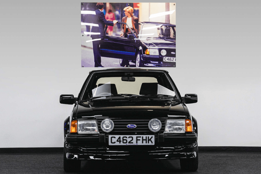 Princess Diana's 1985 Ford Escort RS Turbo