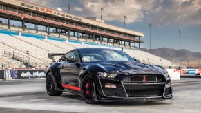 The Mustang Shelby GT500 CODE RED is the most powerful Shelby Mustang ever and a serious track car.