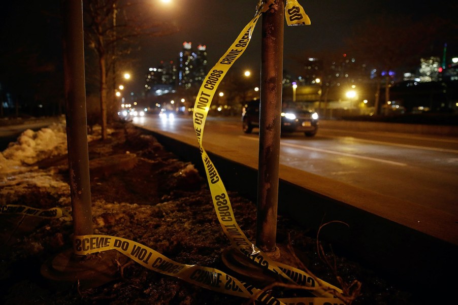 The scene where CBS News correspondent Bob Simon died in car accident on Manhattan's west side.