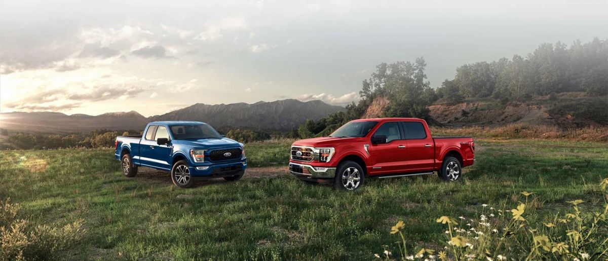 The F-150 extended cab, left, and crew cab both earned the Top Safety Pick designation from the IIHS.   