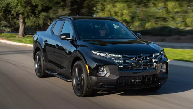 The 2023 Hyundai Santa Cruz Night Looks Better in Black