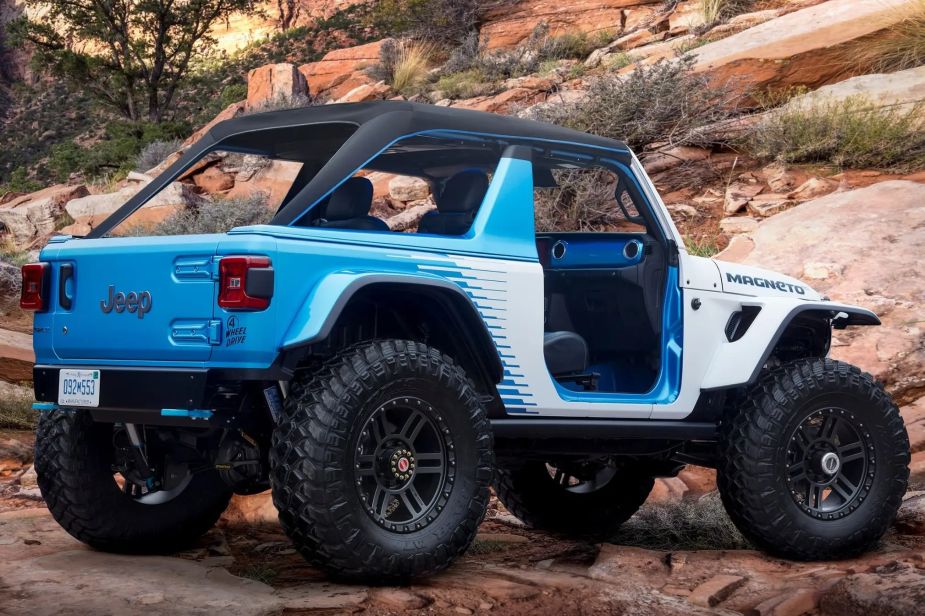 Jeep Magneto Jeep Wrangler EV concept 