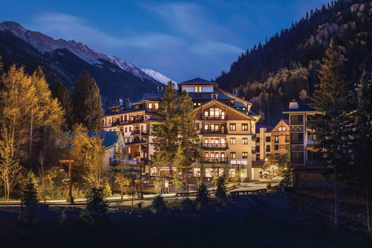 The Taos Ski area in the summer. 