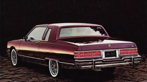 1981 Pontiac rear 3/4 view