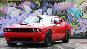 The Dodge Challenger 1320 is one of the used muscle cars faster than a new Ford Mustang GT.