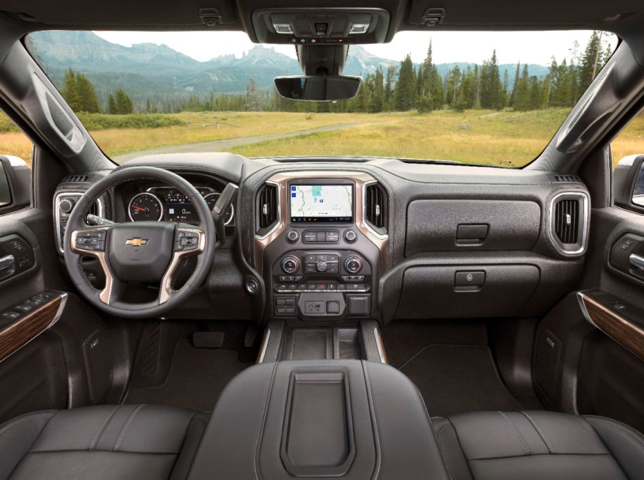 2020 Silverado interior