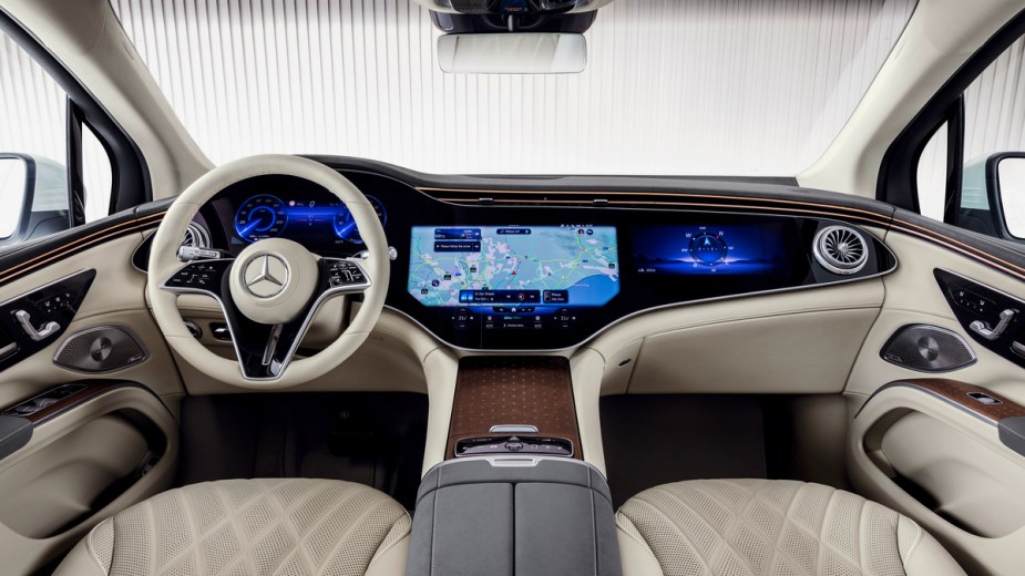 2023 EQS SUV interior